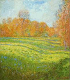 Meadow at Giverny, Claude Monet